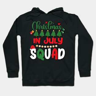 Christmas In July Squad Funny Summer Xmas Men Women Kids T-Shirt Hoodie